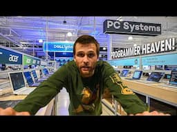 This Is Programmer Heaven! // What It’s Like Inside Micro Center in Silicon Valley