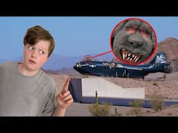 We Found Cursed Talking Ben in an Abandon Airplane in the Desert!