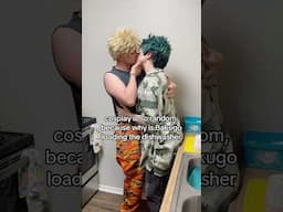 Is this relatable? #cosplay #mha #bakudeku #bakugou #deku #mhacommunity #myheroacademia #cosplayer