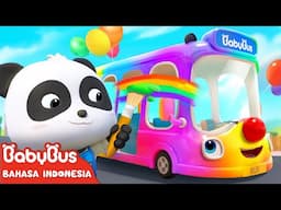 Warna Bus Kecil di Mana🚌 | Belajar Warna-warna | Lagu Anak-anak | BabyBus Bahasa Indonesia