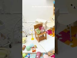 Mini bedroom ASMR #miniature #perfectfit #minidesk