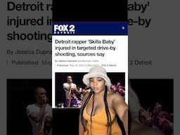 Skilla Baby shot in drive-by shooting #skillababy