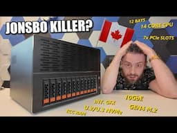 The OpnNAS Slate D12 Pro NAS - A BLOODY BIG CANADIAN NAS?