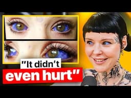 Split Tongue & Tattooed Eyeballs! Grace Neutral Shows Us Her Extreme Body Modifications!