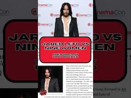 JARED LETO Accused of SA By Nine Women | The Podcast That Rocked #Shorts