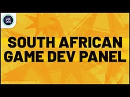 Below the Triple A Line - South African Game Dev Panel