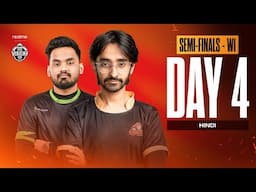 [HINDI] realme BMPS 2025 | Group A, B, C & D | Semi Finals Week 1 - Day 4