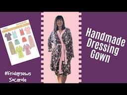 Simplicity 1563 - My 'Fancy Robe'! Plus Arrowheads Cushion Cover #fridaysews 21st March25