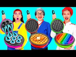 Me vs Grandma Cooking Challenge | Awesome Kitchen Tricks by BaRaFun Challenge