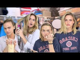 get ready with me *new makeup routine*