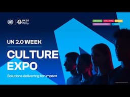 UN 2.0 Week | Solutions Expo – Culture in Action for the SDGs