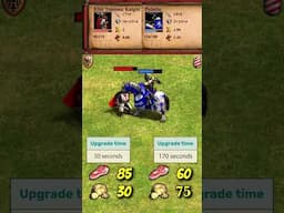 Elite Teutonic Knight vs Paladin | Teutons vs Magyars | The Three Kingdoms | AoE2 #Shorts