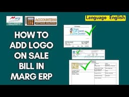 Language - English How to Add Your Company Logo Image in Marg ERP | Step-by-Step Tutorial