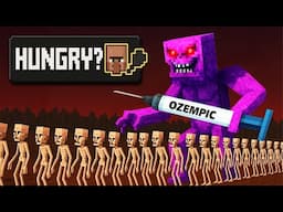 I Broke Minecraft Hunger For 10,000 Villagers