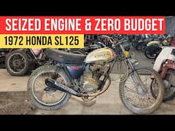 No Money, No Parts, No Problem? Reviving a Locked-Up SL125