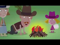 Cowboys and Chickens! 🐓 Ben and Holly's Little Kingdom 🐞 Cartoons For Kids