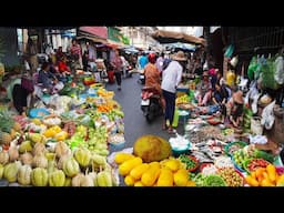 Unfiltered Phnom Penh Morning Markets: Hidden Food Treasures in the Capital! [SUBTITLED]