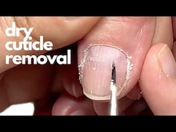 How to remove a cuticle WITHOUT cuticle remover (advanced)