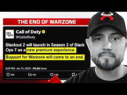The End of Call of Duty: Warzone & Black Ops 6..