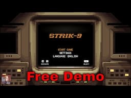 Strik-9 Demo Playthrough (Rhythm Bullet Hell)