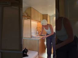 Reset My Camper Van With Me! 🧼🧹🫧#vanlife #reset #cleaning #asmr #cat #couple