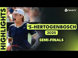Bergs Battles Opelka; Diallo vs Humbert | 's-Hertogenbosch 2025 Semi-Final Highlights