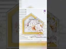 Adorable Bunny Decor DIY | Sweet Spring Vibes & Pastel Flowers! #scrapbooking #springcrafts #crafts