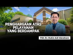 PENGHARGAAN ATAS PELAYANAN YANG BERDAMPAK #churchofgod #rubinadiabraham