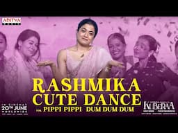 Rashmika Cute Dance for Pippi Pippi Dum Dum Song @ Kuberaa Pre Release Event |Nagarjuna| Rashmika