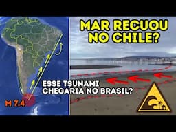FORTE TERREMOTO atinge a perigosa PASSAGEM DE DRAKE ao Sul do Chile e gera ALERTA DE TSUNAMI