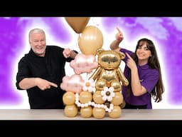 Making a MINI Teddy Bear Balloon Bouquet! | With Perfectly Popped Balloons - BMTV 542