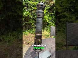 Toy Lightsaber Modded Into A Sith Prop—Secret Hidden In The Build—Listen Closely #SciFiDIY #starwars