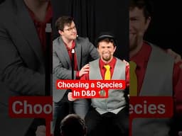 Choosing a Species in D&D 🧌