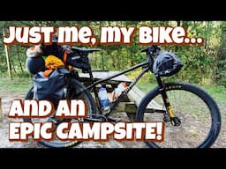 This Solo One Night Bikepacking Trip was AWESOME!