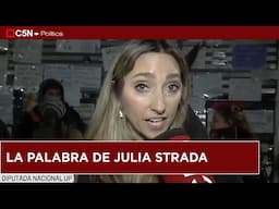La PALABRA de JULIA STRADA desde la CASA de CRISTINA tras el FALLO de la CORTE