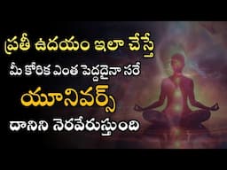 మీ కోరిక ఎంత పెద్దదైనా యూనివర్స్ నెరవేరుస్తుంది | Power of universe | law of attraction
