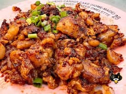 Michelin-list fried Carrot Cake, Handmade Daily and Packed with Shredded radish | Singapore Hawker