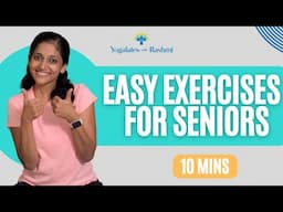 Walking Workout for Senior Citizens | Easy Standing Exercises for Elderly | Yogalates with Rashmi