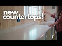 New Countertops in the Kitchen and Bathrooms!