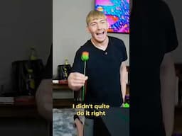 Magic Rose Trick on my Friends