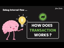How Spring @Transactional Works Internally ? ( AOP, Proxies & Debug Walkthrough) @Javatechie
