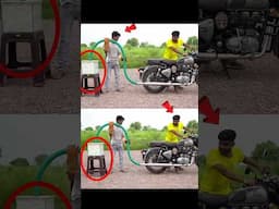 Pollution inside Bullet Bike #yashkeexperiments