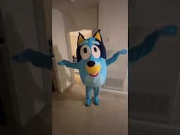 Emma as Bluey!! #LOLentertainment #bluey #shorts