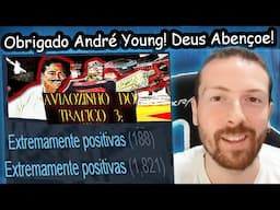 Obrigadão André Young por falar do meu game AVIÃOZINHO DO TRÁFICO 3 Deus abençoe
