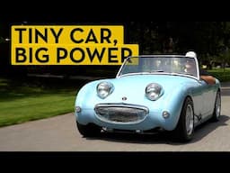 What Helped Turn our Austin-Healey Sprite Into a Hotrod? A Moss Motors Supercharger.
