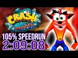 Crash Bandicoot 3: Warped (PS1) - 105% Speedrun - 2:09:08