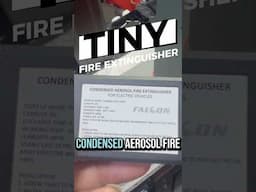 Is this compact fire extinguisher useful or useless for your ebike battery?