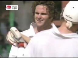 Chris Cairns 1st Odi Hundred @ Pune | New Zealand Tour India 1995