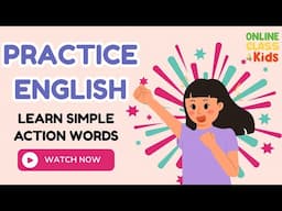 Action Words | Verbs | Learn English | Vocabulary | Fun ESL | Guess the Word Practice | Educational