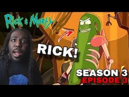 RICK TURNED HIMSELF INTO A F#CK!NG PICKLE ‼️| Rick and Morty ( Season 3 , Episode 3 )